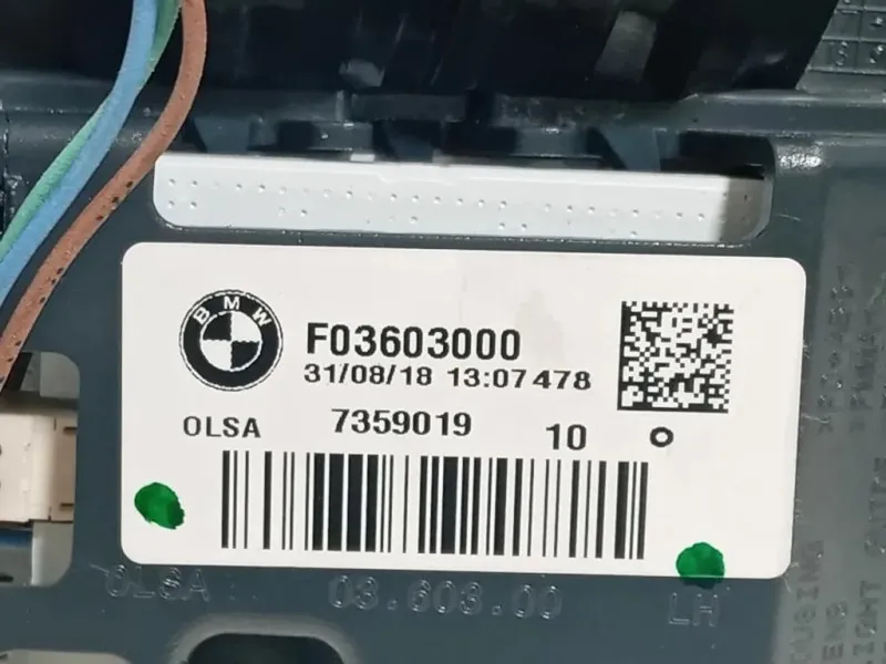 Fanale INT POST SX F03603000 Bmw Serie 1 F20 Berlina 2015