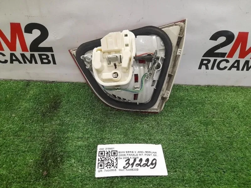 Fanale INT POST SX 218401 Bmw Serie 3 E90 Berlina 2005
