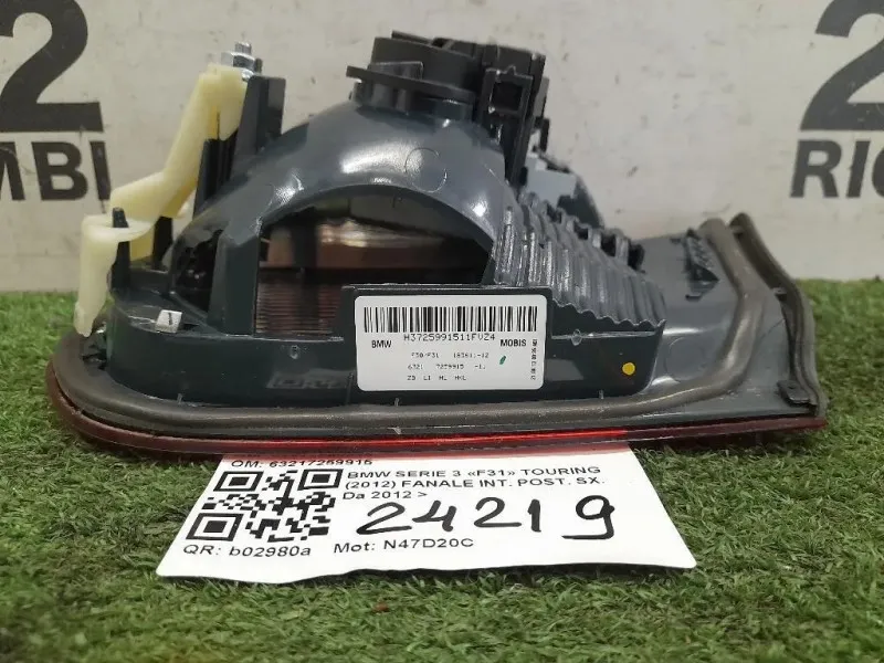 Fanale INT POST SX 63217259915 Bmw Serie 3 F31 Touring 2012