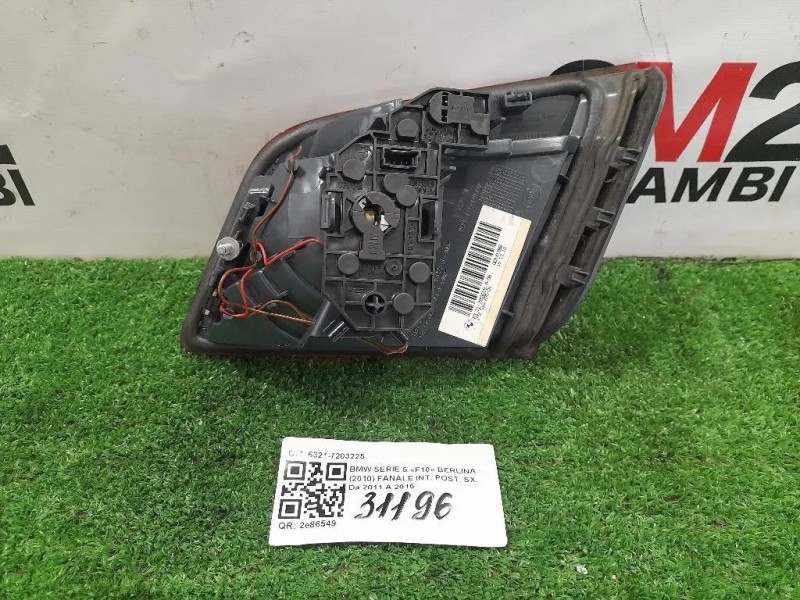 Fanale INT POST SX 6321-7203225 Bmw Serie 5 F10 Berlina 2010
