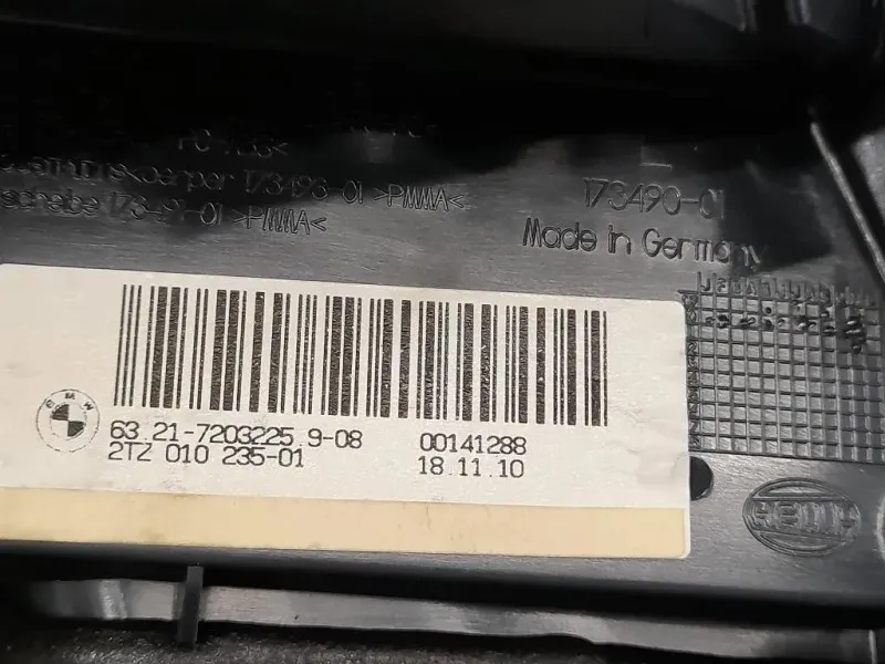 Fanale INT POST SX 6321-7203225 Bmw Serie 5 F10 Berlina 2010