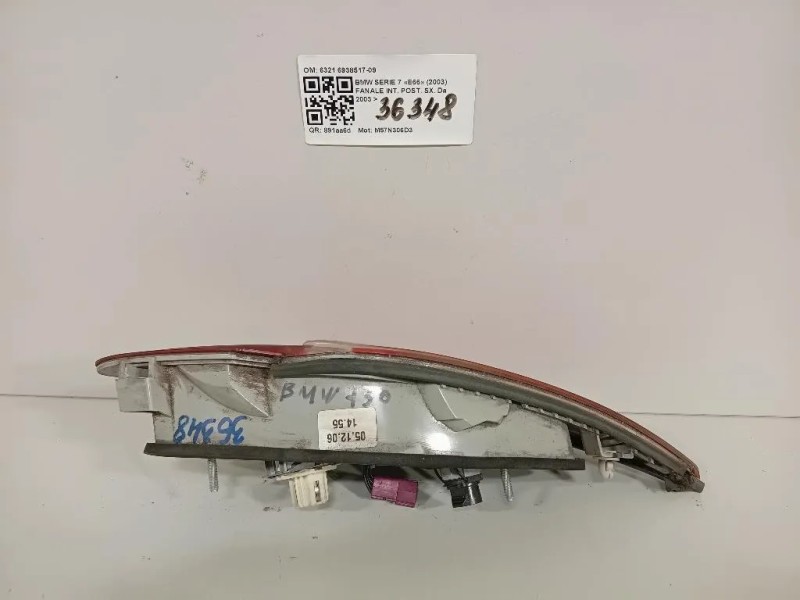 Fanale INT POST SX 6321 6938517-09 Bmw Serie 7 E66 2003
