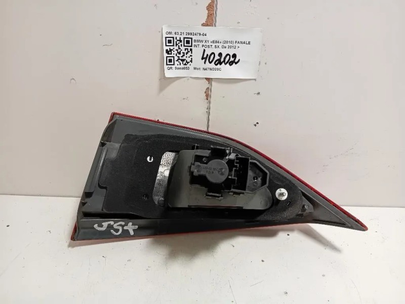 Fanale INT POST SX 6321 2992479-04 Bmw X1 E84 2010