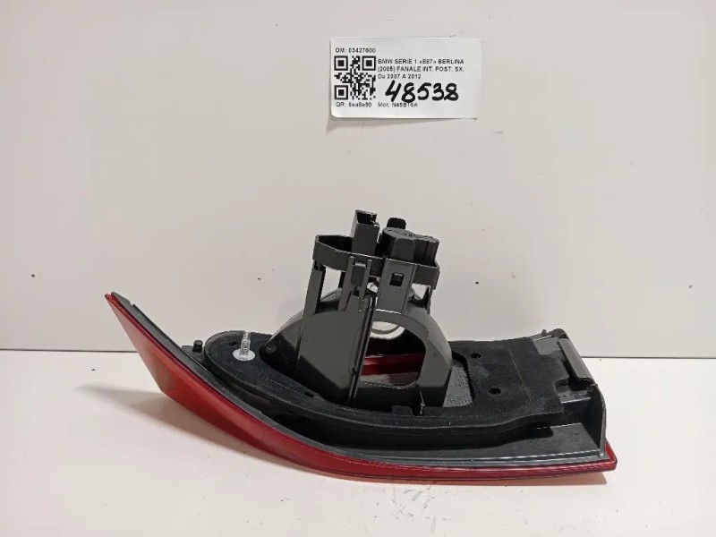 Fanale INT POST SX 03427600 Bmw X1 E84 2010