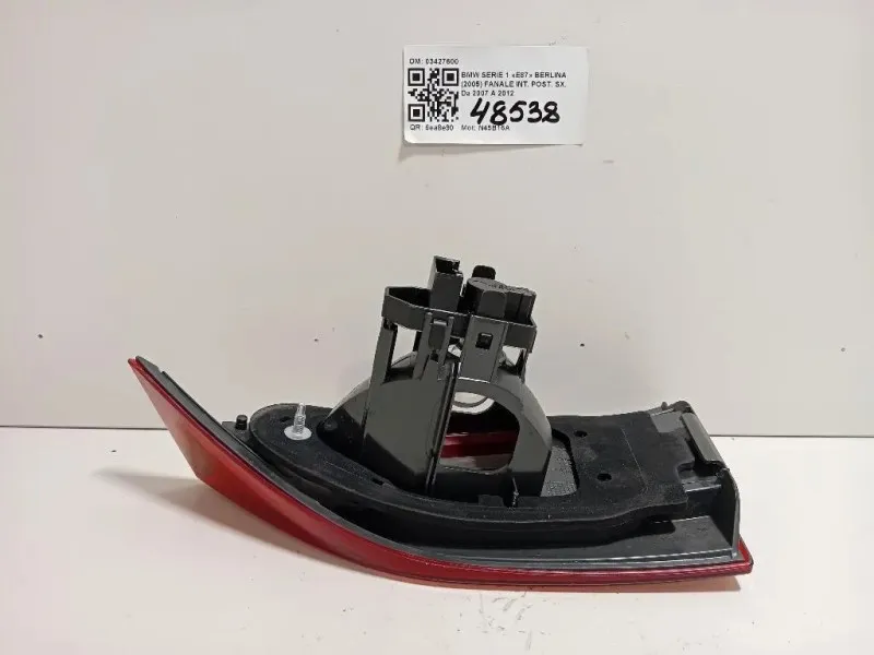 Fanale INT POST SX 03427600 Bmw X1 E84 2010