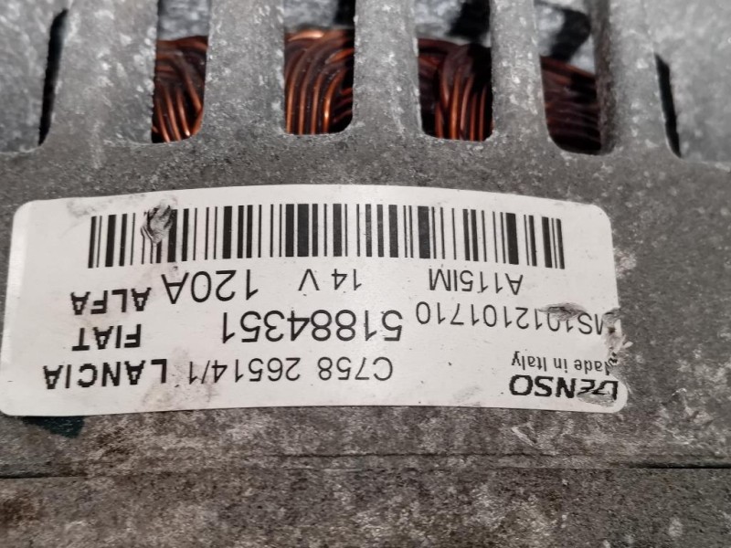 Alternatore 51884351 Jeep Renegade 2015