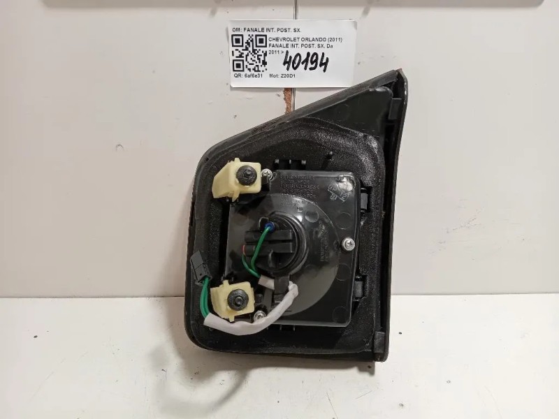 Fanale INT POST SX FANALE INT POST SX Chevrolet Orlando 2011