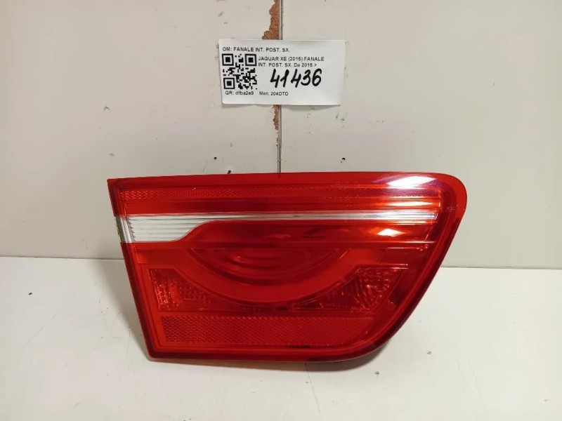 Fanale INT POST SX T4N39463 Jaguar XE 2015