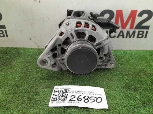 Alternatore 3730004335 Kia Picanto III 2011