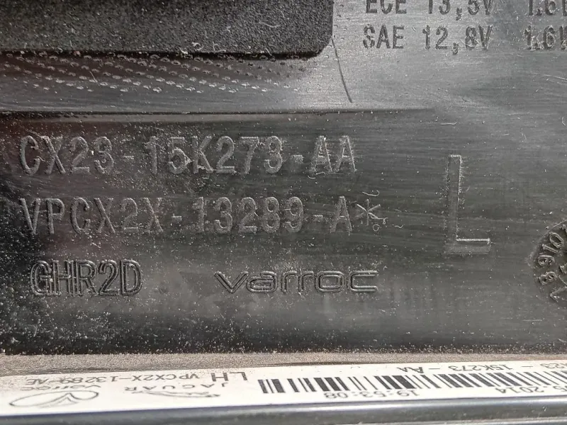 Fanale INT POST SX CX23-15K273-AA Jaguar XF I 2011