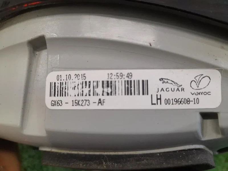 Fanale INT POST SX GX63-15K273-AF Jaguar XF II 2015