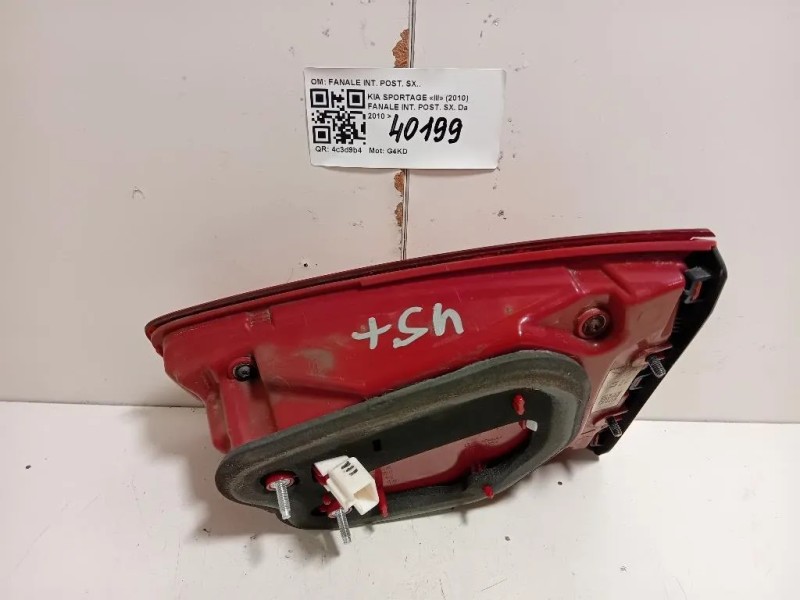 Fanale INT POST SX FANALE INT POST SX Kia Sportage III 2010