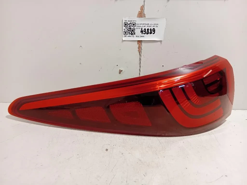 Fanale INT POST SX 92401-F11 LED FARO FANALE Kia Sportage IV 2018