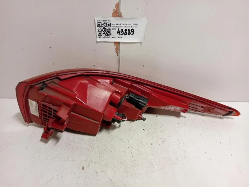 Fanale INT POST SX 92401-F11 LED FARO FANALE Kia Sportage IV 2018