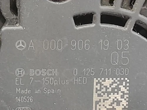 Alternatore A0009061903 Mercedes Classe A W176 2013