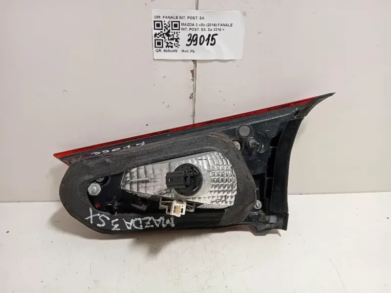 Fanale INT POST SX BPM5513G0 Mazda 3 III 2016