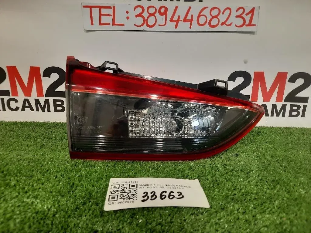 Fanale INT POST SX 22641957 FANALE Mazda 6 III 2013