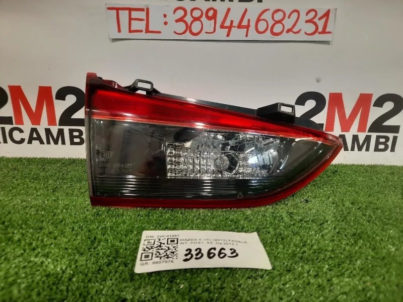 Fanale INT POST SX 22641957 FANALE Mazda 6 III 2013
