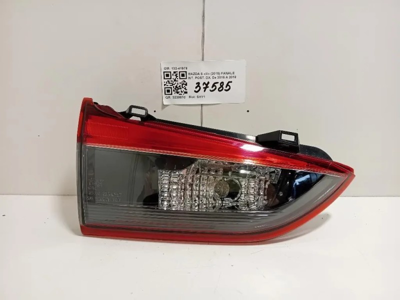 Fanale INT POST SX 237-41978 Mazda 6 III 2015