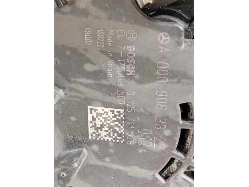 Alternatore A 000 906 33 22 Mercedes Classe B W246 2012