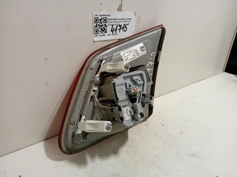 Fanale INT POST SX A2469066300 Mercedes Classe B W246 2012