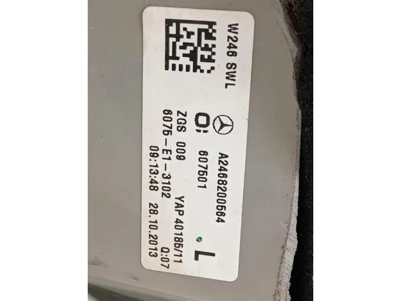Fanale INT POST SX A2468200564 Mercedes Classe B W246 2012