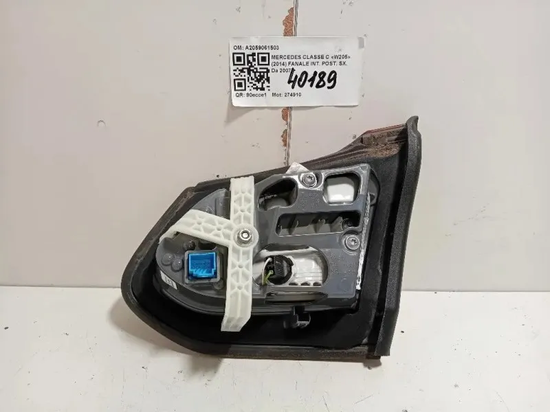 Fanale INT POST SX A2059061503 Mercedes Classe C W205 2014