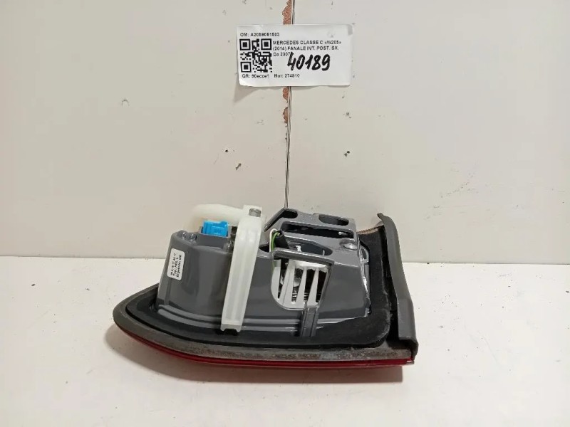 Fanale INT POST SX A2059061503 Mercedes Classe C W205 2014