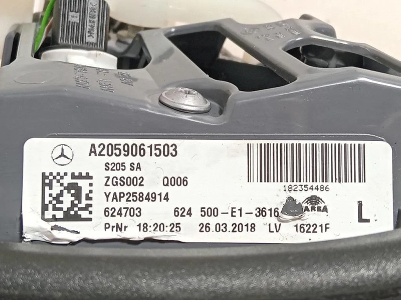 Fanale INT POST SX A2059061503 Mercedes Classe C W205 2014