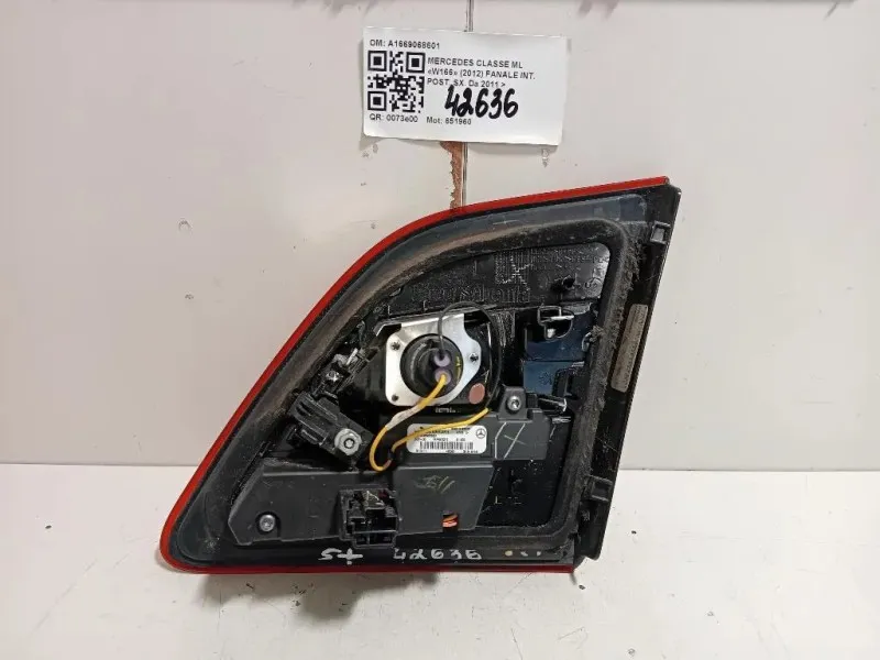 Fanale INT POST SX A1669068601 Mercedes Classe ML W166 2012
