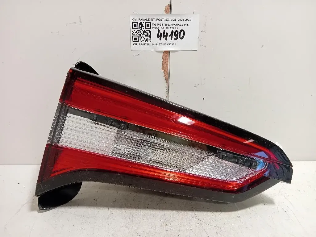 Fanale INT POST SX FANALE INT POST SX MG5 2020-2024 Mg MG4 2022