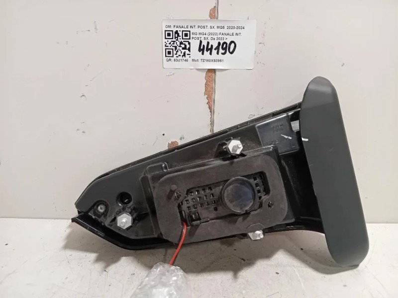 Fanale INT POST SX FANALE INT POST SX MG5 2020-2024 Mg MG4 2022