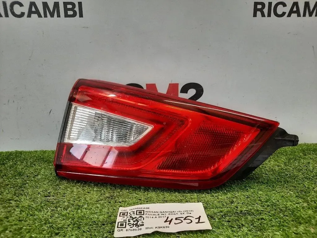 Fanale INT POST SX 265554EA5E Nissan Qashqai II 2014