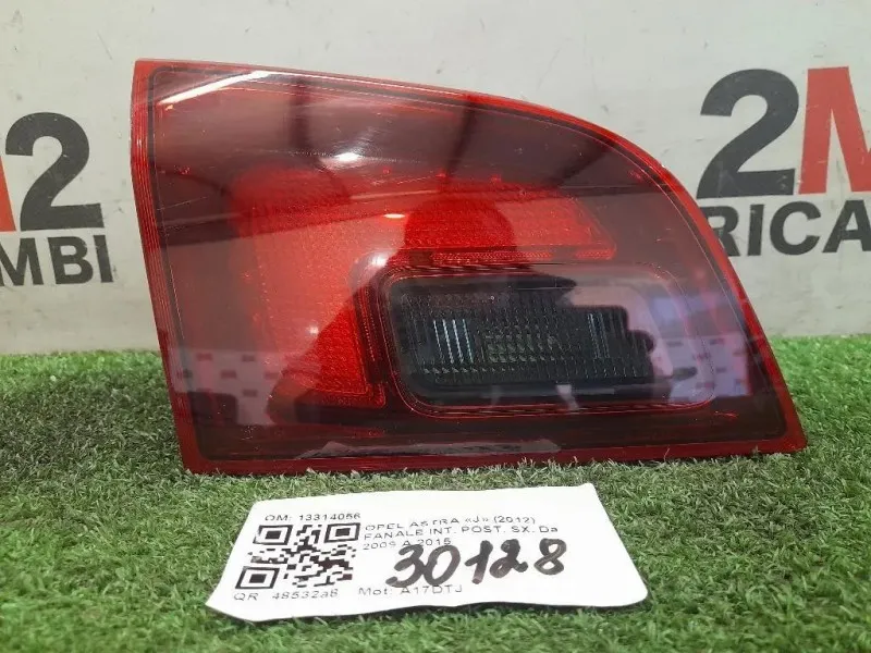 Fanale INT POST SX 13314056 Opel Astra J 2012