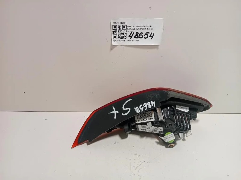 Fanale INT POST SX 13428461 Opel Corsa E 2014