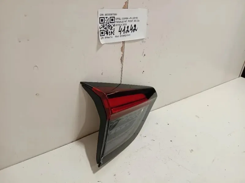 Fanale INT POST SX 9830097780 SINISTRO SX Opel Corsa F 2019