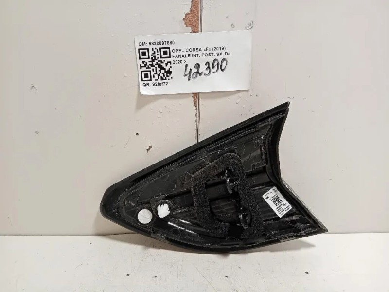 Fanale INT POST SX 9830097880 Opel Corsa F 2019