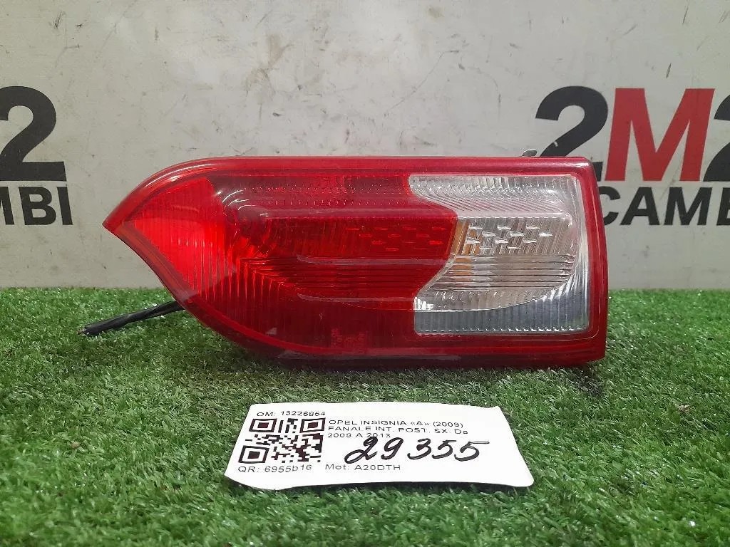 Fanale INT POST SX 13226854 Opel Insignia A 2009