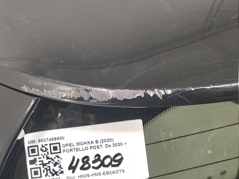 Portello POST 9837499880 Opel Mokka B 2020
