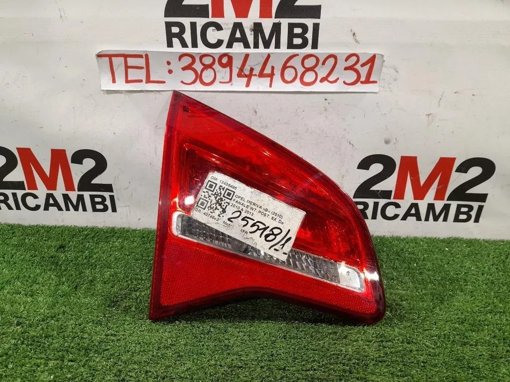 Fanale INT POST SX 13435485 Opel Meriva B 2010