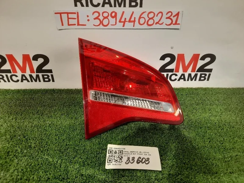Fanale INT POST SX 0284521168 Opel Meriva B 2014