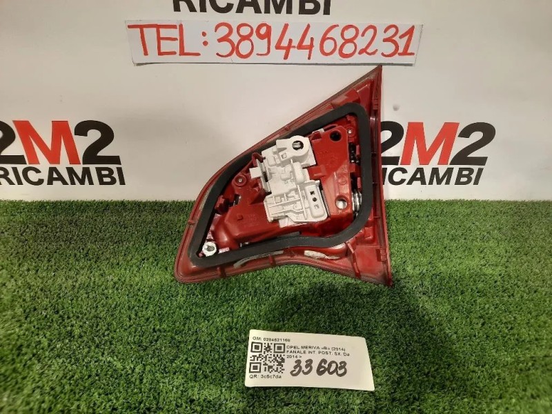 Fanale INT POST SX 0284521168 Opel Meriva B 2014
