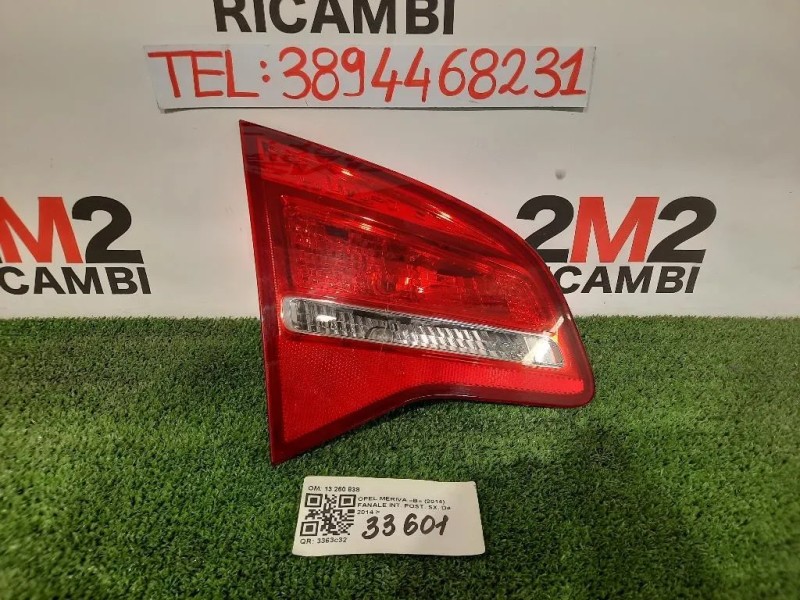 Fanale INT POST SX 13 260 838 Opel Meriva B 2014