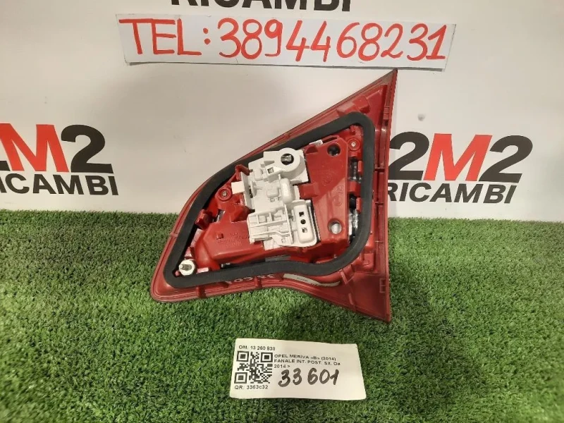 Fanale INT POST SX 13 260 838 Opel Meriva B 2014