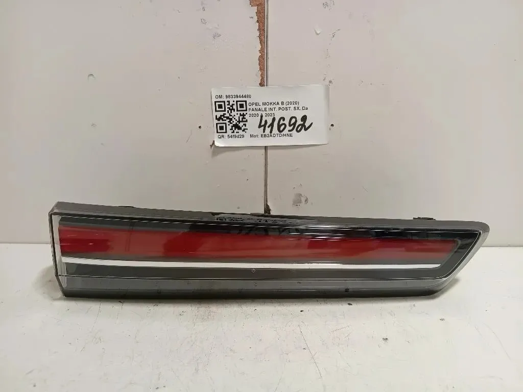 Fanale INT POST SX 9833944480 Opel Mokka B 2020