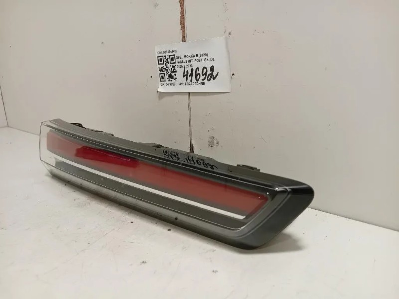 Fanale INT POST SX 9833944480 Opel Mokka B 2020