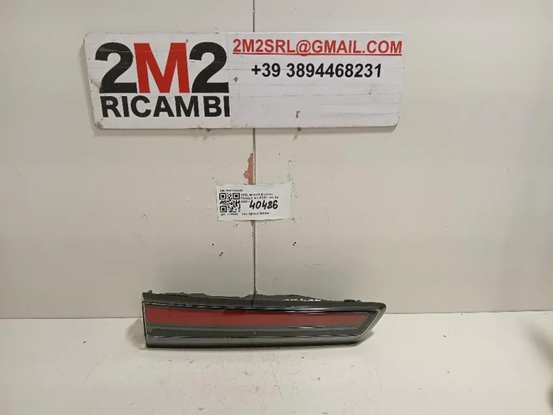 Fanale INT POST SX 9861335680 Opel Mokka B 2020