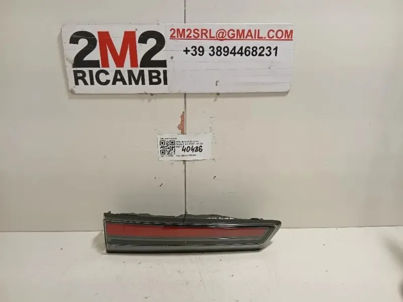 Fanale INT POST SX 9861335680 Opel Mokka B 2020