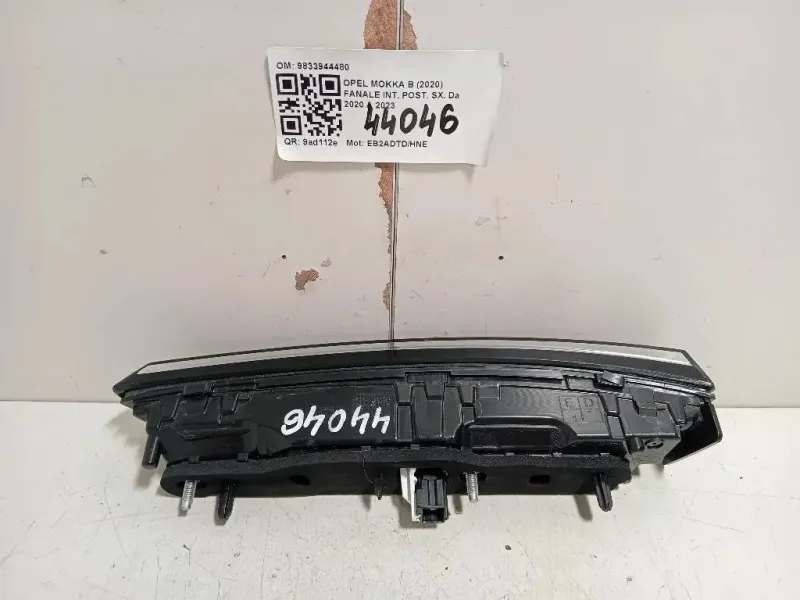Fanale INT POST SX 9833944480 Opel Mokka B 2020