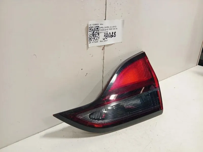 Fanale INT POST SX 13288831 AGJ Opel Zafira C 2012